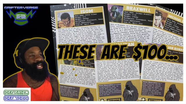Eric July Made Terrible Trading Cards for His Terrible Comic | The Grift Report смотреть онлайн