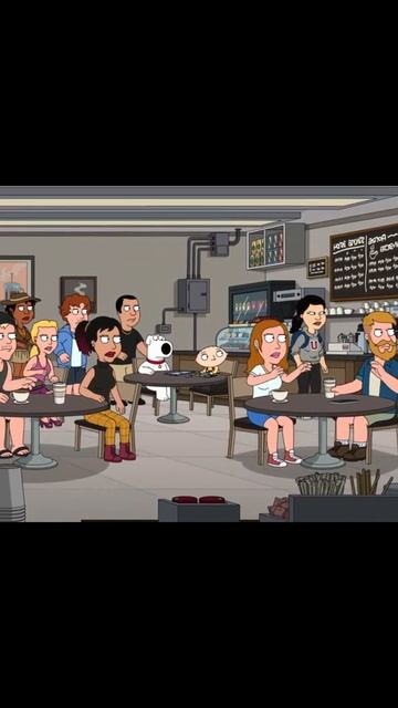 Хиппи отработали кафе-бизнес, теперь Брайн и Стьюи у руля #familyguy #сериал #фильмы #мультик смотреть онлайн