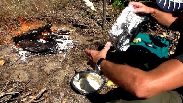 Походное укрытие Хлеб на костре смотреть онлайн