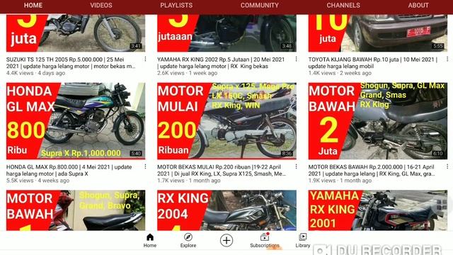 YAMAHA RX KING 2004 Rp.1 Jutaan | 8 Juni 2021 | rx king murah | rx king bekas смотреть онлайн
