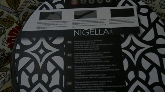 Обзор Сковорода с крышкой Ringel Nigella 28 см из Rozetka смотреть онлайн