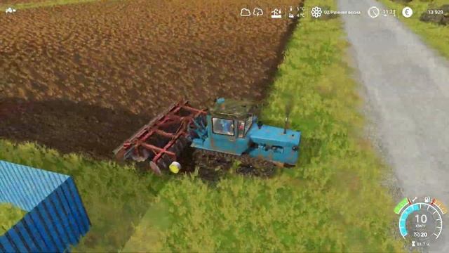Farming Simulator 2019. Пионер. Покупка свиней; посевная.#3