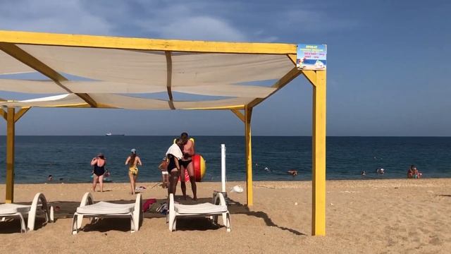 КРЫМ . УЧКУЕВКА .Пансионат Мокроусово . смотреть онлайн
