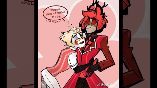 Аластор и Люцифер (шип):) да-да:)