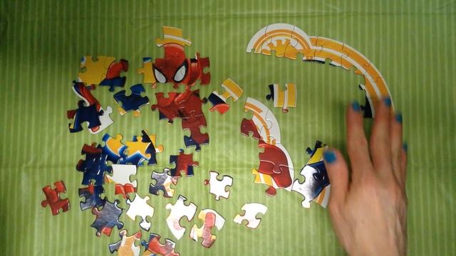 SpiderMan Puzzle. HAPPY CLEVER Unwrapping. Quiet, Peaceful, Relaxing Fun. смотреть онлайн