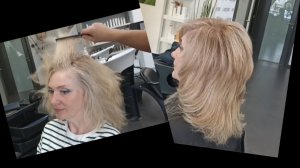 🌈СТРИЖКА КОМБИНИРОВАННЫЙ КАСКАД !ФИЛИРОВКА ОПАСНОЙ БРИТВОЙ