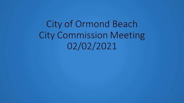 City Commission Meeting 2/2/21 смотреть онлайн