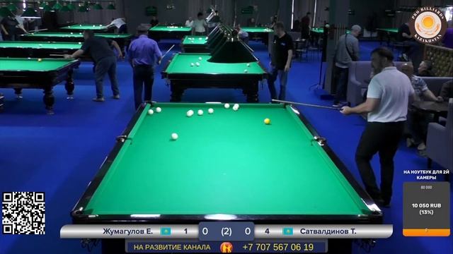 Жумагулов Е. (KAZ) - Сатвалдинов Т. (KAZ) | Кубок КОКШЕТАУ 2024 | Участники 50+ | смотреть онлайн