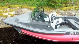 Обзор Риб Фортис 575 WA на воде