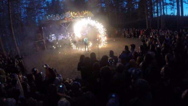 Купала 2019 - Фаершоу (отрывок) смотреть онлайн