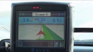 Raven Cruizer II - навигация. Агронавигатор для трактора - Равен Крузер 2