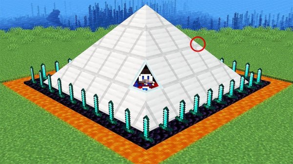 Использую ЗАПРЕЩЁННЫЕ МОДЫ чтобы построить САМЫЙ ЗАЩИЩЕННЫЙ ДОМ в Майнкрафт..