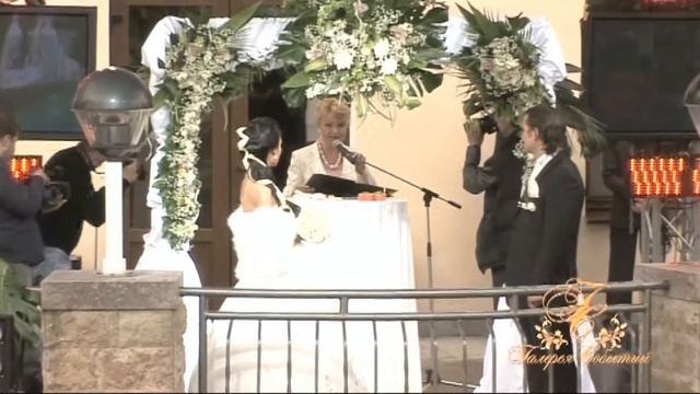 Песочная церемония от свадебной Феи Риммы Чистяковой смотреть онлайн