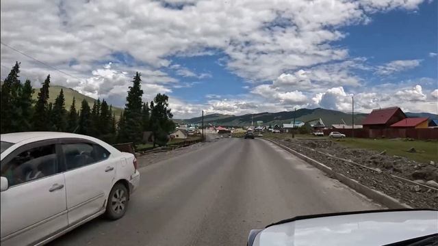 Путешествие на машине по дороге от села Акташ до Каменных грибов на Алтае смотреть онлайн