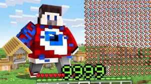 Майнкрафт, но Вес УВЕЛИЧИВАЕТСЯ с Каждым Уровнем!