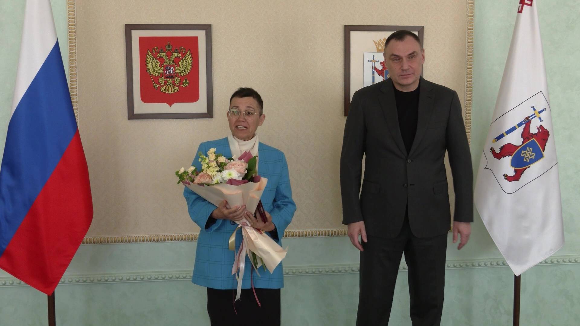 Юрий Зайцев вручил награды Роману Золотухину и Ирине Татариновой смотреть онлайн