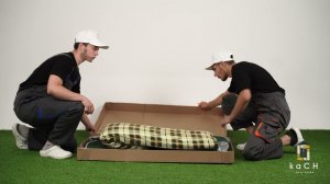 Садовые качели в клетку