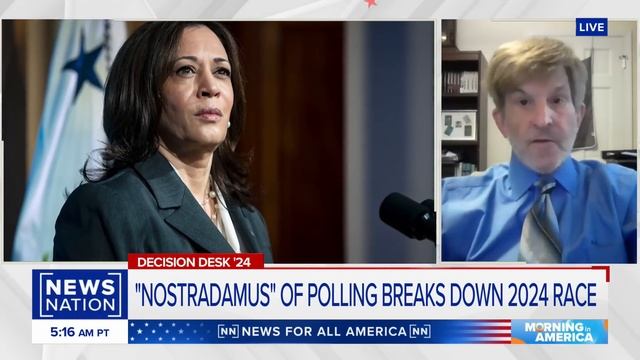 Allan Lichtman: Harris candidacy in good shape | Morning in America смотреть онлайн