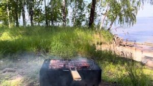 ВЫХОДНЫЕ ВДАЛИ ОТ ГОРОДА кемпинг в палатке ⛺️ КАРАКАНСКИЙ БОР треск костра, запах соснового бора