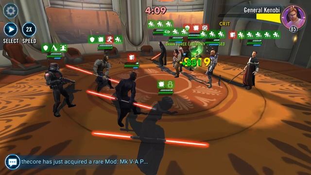 Against META/ easy win - Arena - Star Wars Galaxy of Heroes смотреть онлайн