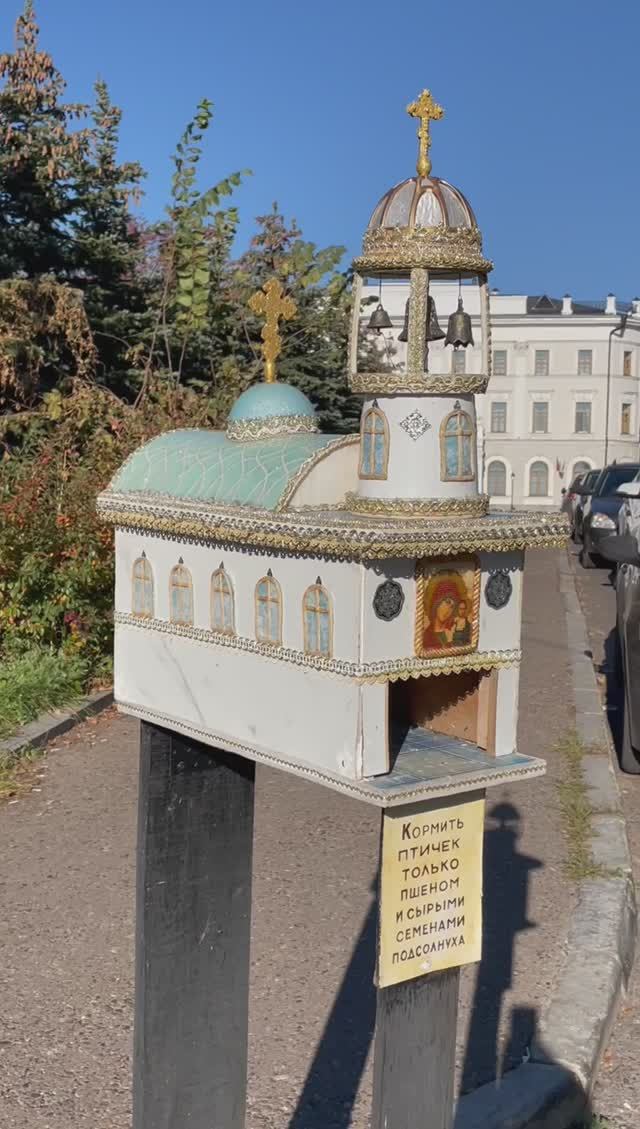 КАЗАНСКАЯ КОРМУШКА ДЛЯ ПТИЦ смотреть онлайн