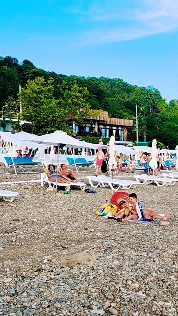 Сочи Хоста. Атмосфера на море. Есть хорошее кафе 5 Пятниц. 6.06.24 смотреть онлайн