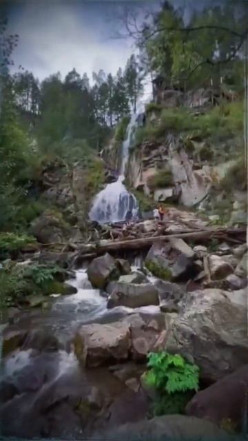 Алтайский марс, горные водопады, горы и Катунь. А что вам покажет Алтай? 🌱 смотреть онлайн