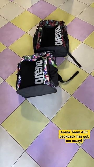 Arena Team45 #backpack Me Muelve #loca!#arenateam45 #arenaswimwear #fina #olympics #makesportsbette