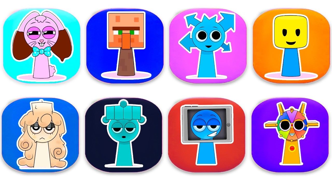 Sprunki Mystery Cubes | What’s Inside?! Creeper Or Vilager ? (Pt.18) #sprunki #incrediboxsprunki