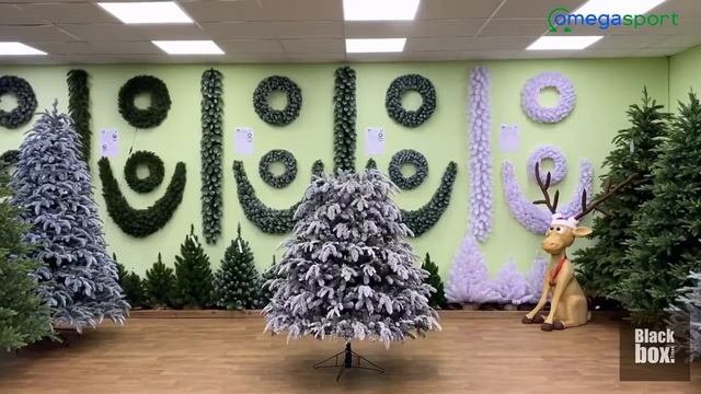 ОБЗОР искусственной ели Стильная заснеженная смотреть онлайн