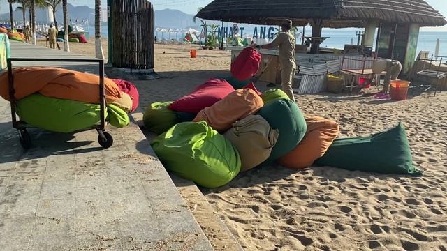 ВЬЕТНАМ. НЯЧАНГ 2024. Galina Hotel & Spa. Ресторан Москва. Прогулка по набережной. Завтрак в отеле.