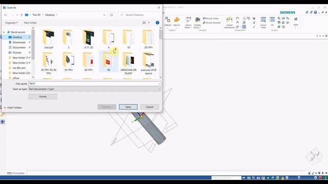 Design & Simulation of Motion Of Nut & Bolt in Solid Edge Software / Solid edge Tutorial OfAssembly смотреть онлайн