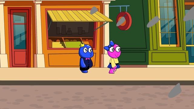 Rainbow Friends - Blue Is Superhero | Roblox Rainbow Friends Animation