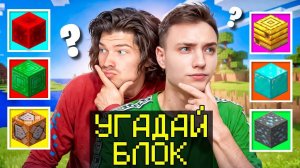 Мы с Домером сыграли в УГАДАЙ БЛОК в Майнкрафт! Фиксай и Домер