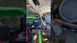 Датчики давления шин для мотоцикла. TPMS tire pressure monitoring system. Установлен.