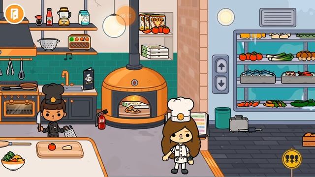 Toca Boca//мини-фильм//,, ресторан,, // смотреть онлайн