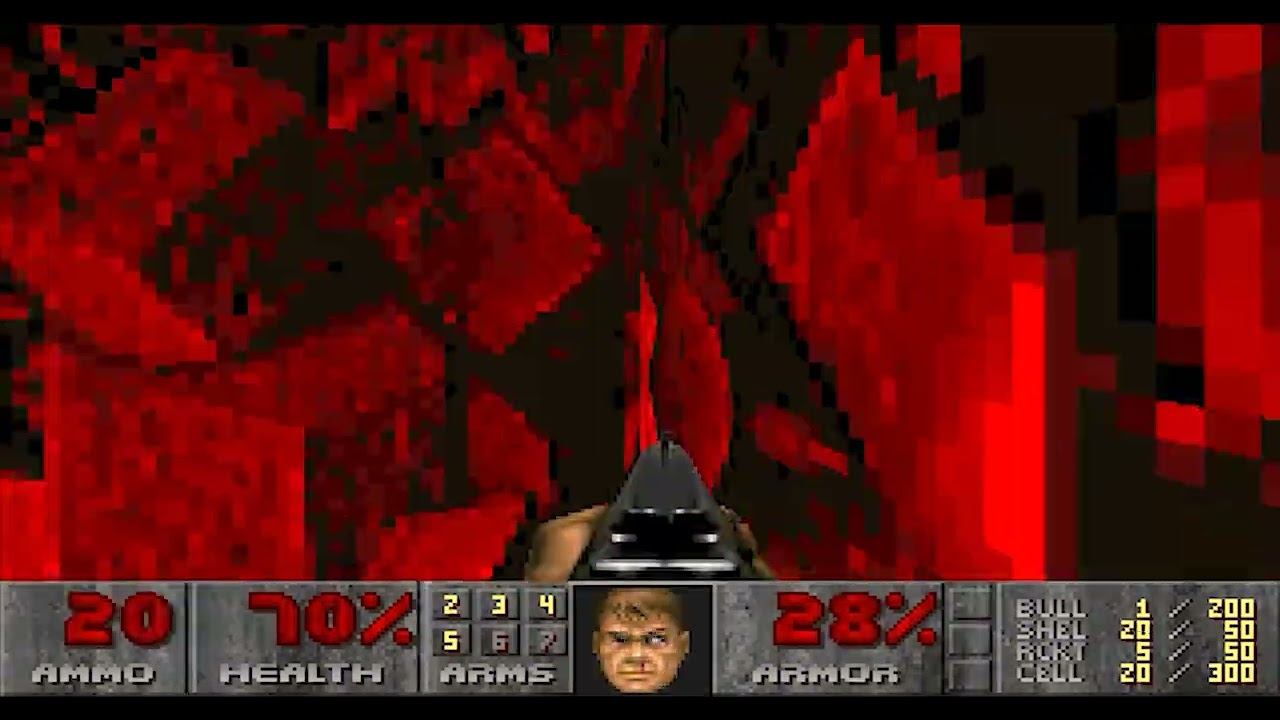 Doom (Walkthrough) - Episode 3: Inferno | Map 2: Slough of Despair