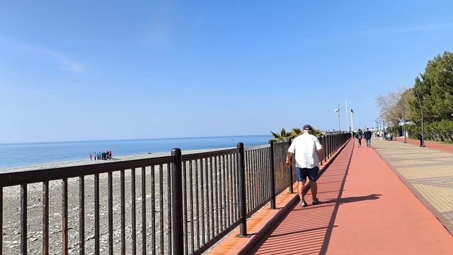 Имеретинка. Сириус. Сочи. Набережная и немного о еде. смотреть онлайн