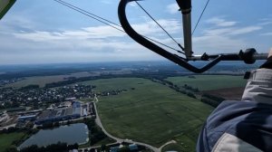 Полёт на дельталёте