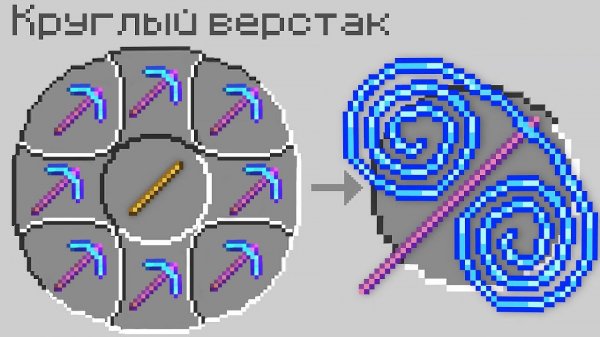 Майнкрафт, но Крафты СТАЛИ КРУГЛЫМИ..