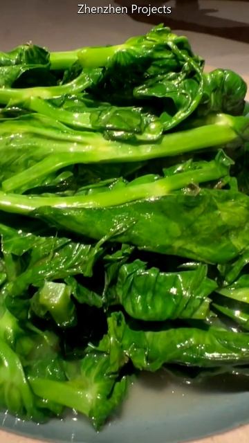 Stir-Fried Pea Shoots # 465 #shorts смотреть онлайн