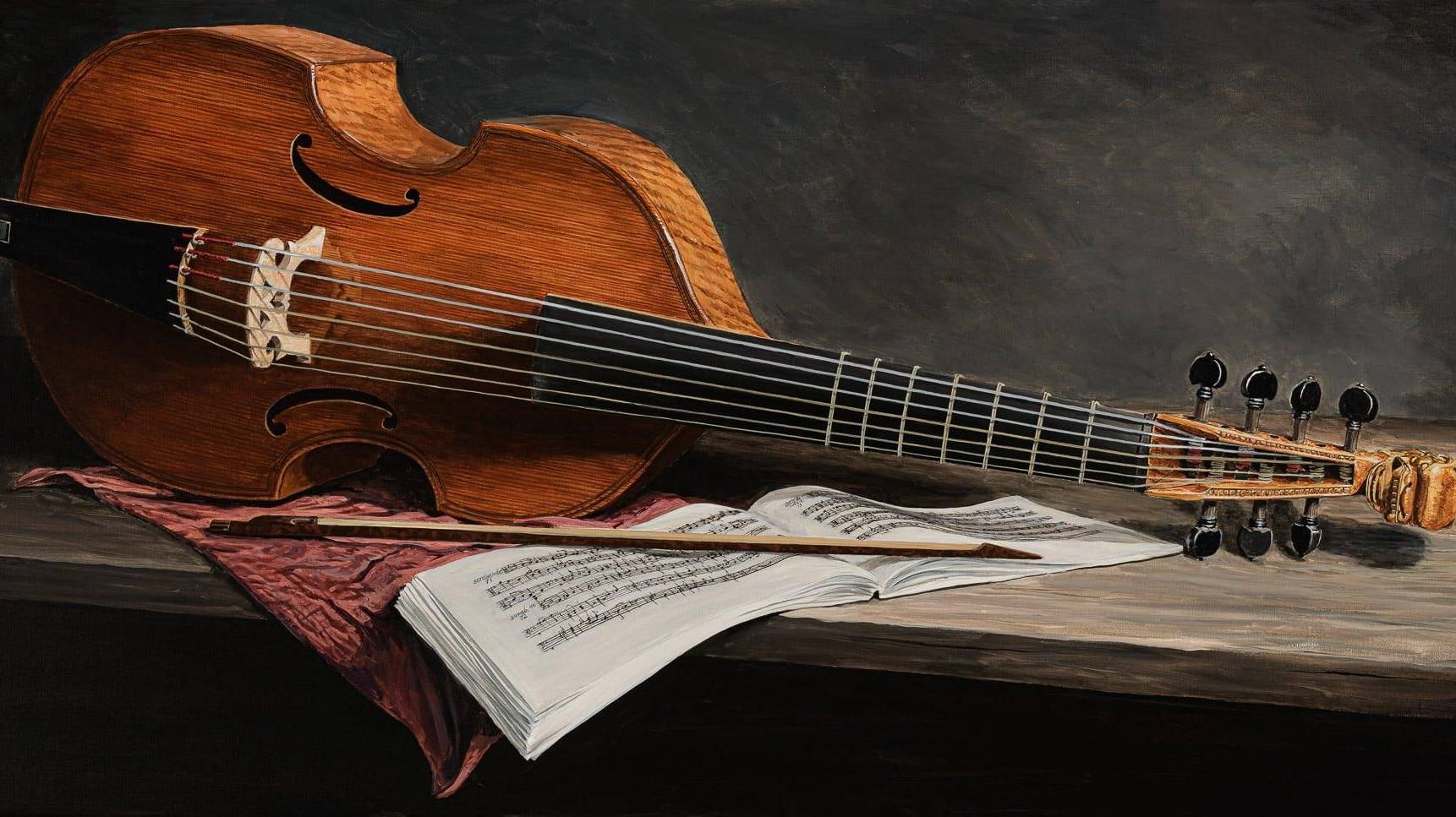 Сюиты для виолы да гамба И.С. Баха и месье де Сент-Коломба смотреть онлайн