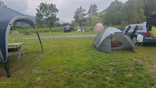 Panorama Camping. Rakousko. Панорама Камп Целль-ам-Зе Австрия. смотреть онлайн