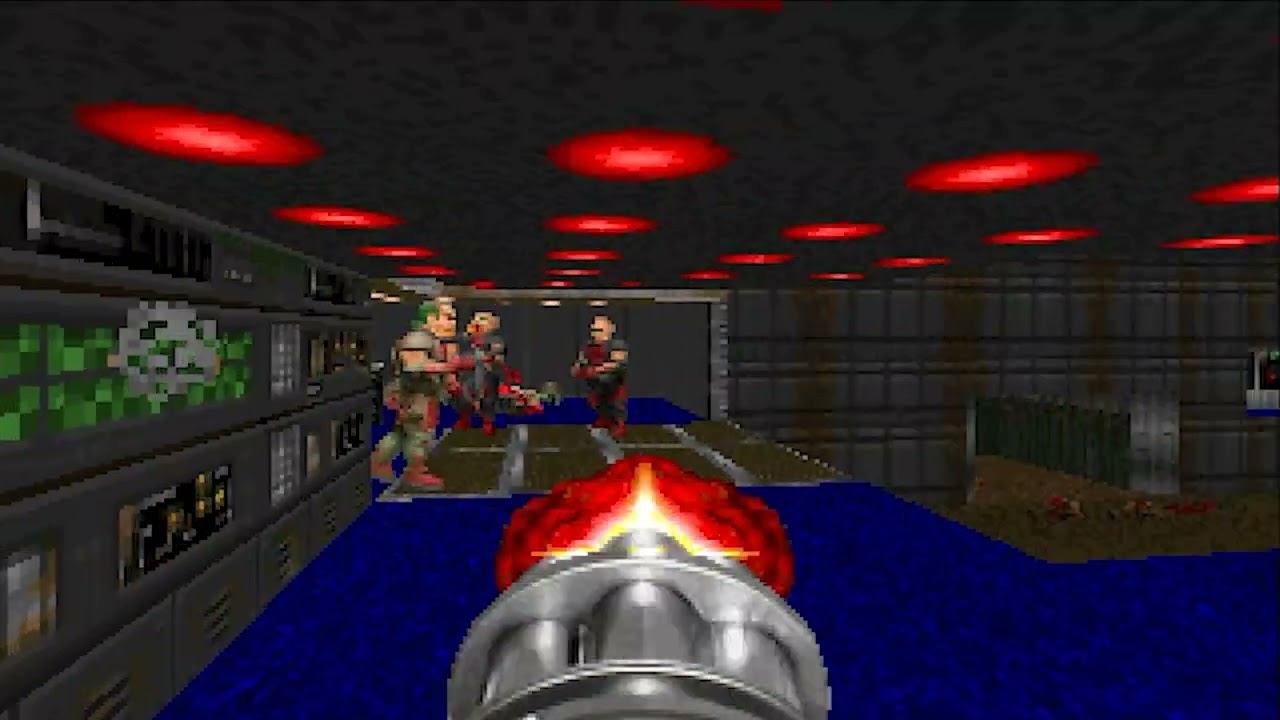 Doom (Walkthrough) - Episode 1: Knee-Deep in the Dead | Map 4: Command Control
