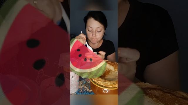 Сладкий арбуз.Мой перекус.Sweet watermelon. My snack. смотреть онлайн
