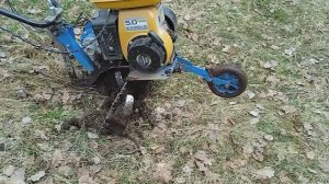 Обработка целины мотокультиватором Нева МК-100