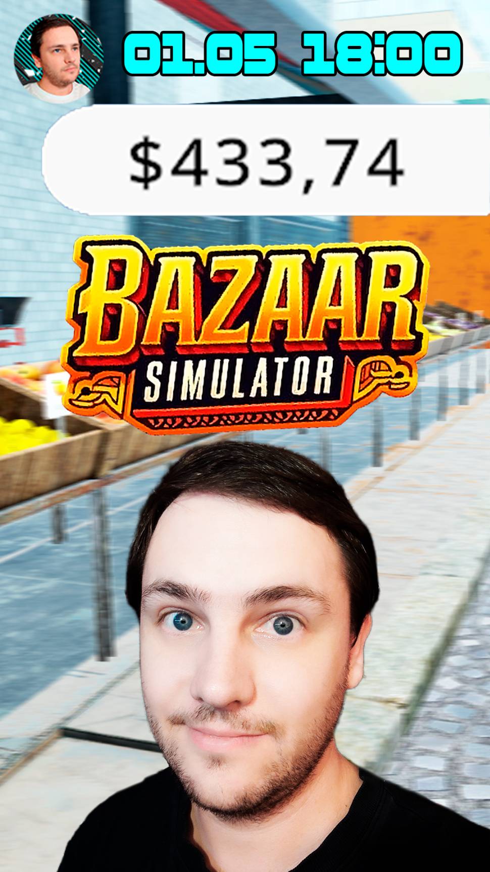 01.05 в 18:00 Bazaar Simulator – ВЫРУЧКА РАСТЁТ (Прохождение #9) смотреть онлайн