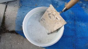 как сделать кладочный раствор белого цвета