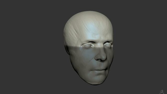 ZBrush male face speedsculpt смотреть онлайн