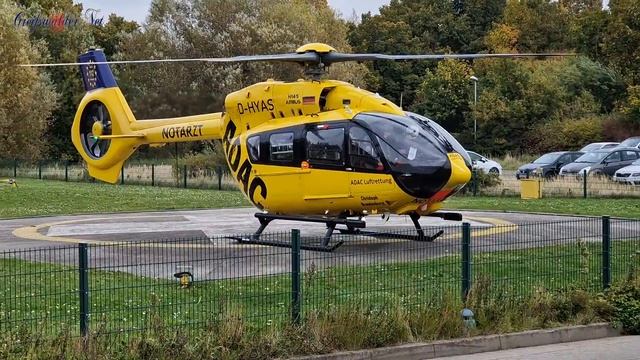 D-HYAS - Airbus Helicopters H145 - Germany - Air Ambulance - Start In Greifswald